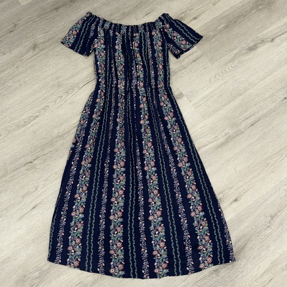 BOGO Dress Deal! Like New! Flower Off shoulder Dress